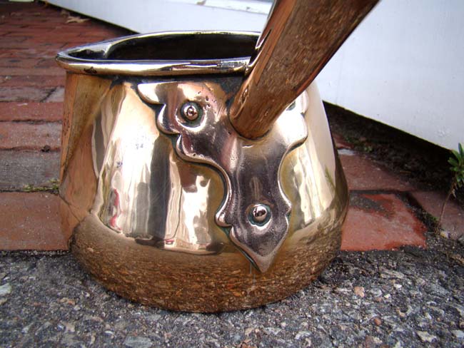 A rare 18th century bell-metal Ale Warmer circa 1740-1760 — image 2